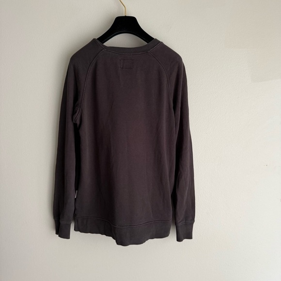 Pact organic cotton crewneck pullover sweatshirt vintage grey size medium - Picture 2 of 6